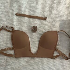 u plunge low back bra (for dresses)